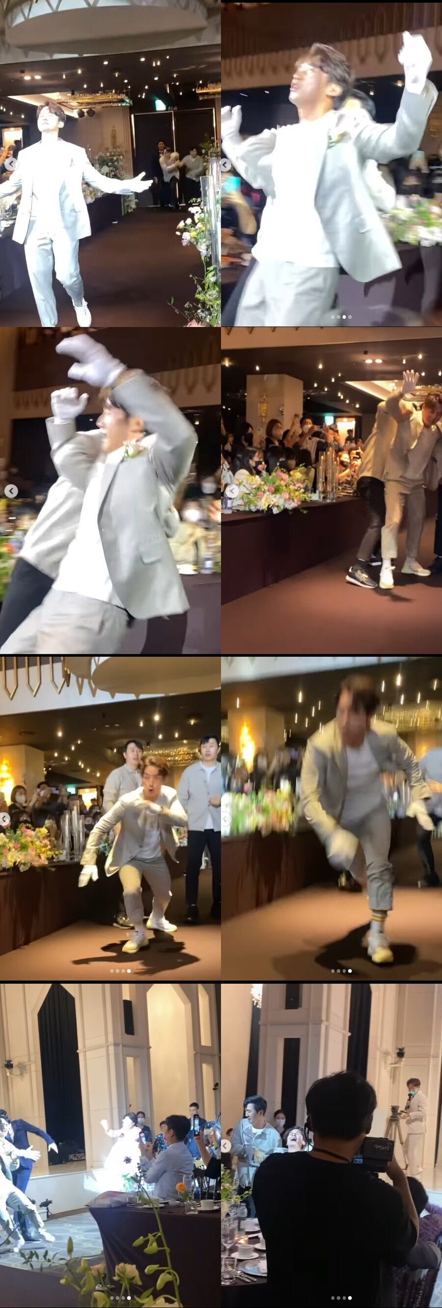 "깽판놓고 있는데~" 허경환, 오나미♥박민 결혼식 난입 현장 