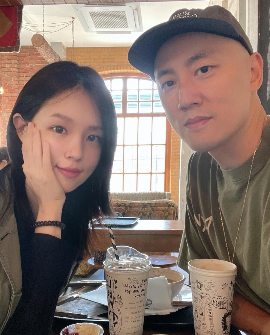 ▲ 조수애(왼쪽), 박서원. 출처ㅣ조수애 인스타그램