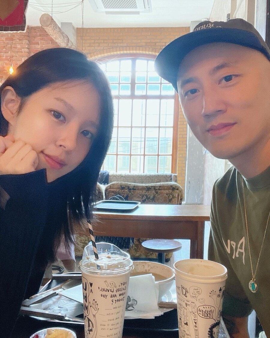 ▲ 조수애(왼쪽), 박서원. 출처ㅣ조수애 인스타그램