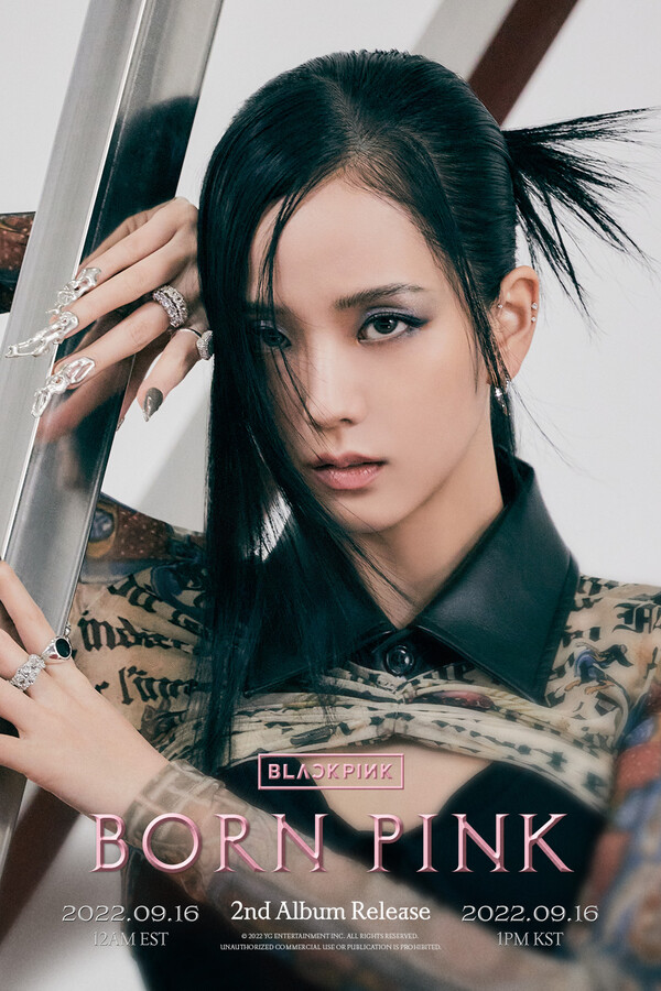 ▲ 블랙핑크 지수의 '본 핑크' 포스터. 제공|YG엔터테인먼트