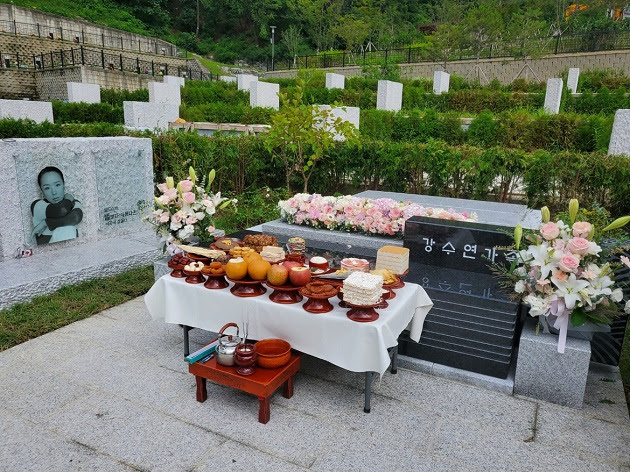 ▲ 제공|강수연 가족