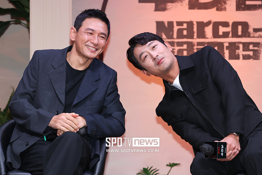 ▲ 황정민 하정우 ⓒ곽혜미 기자