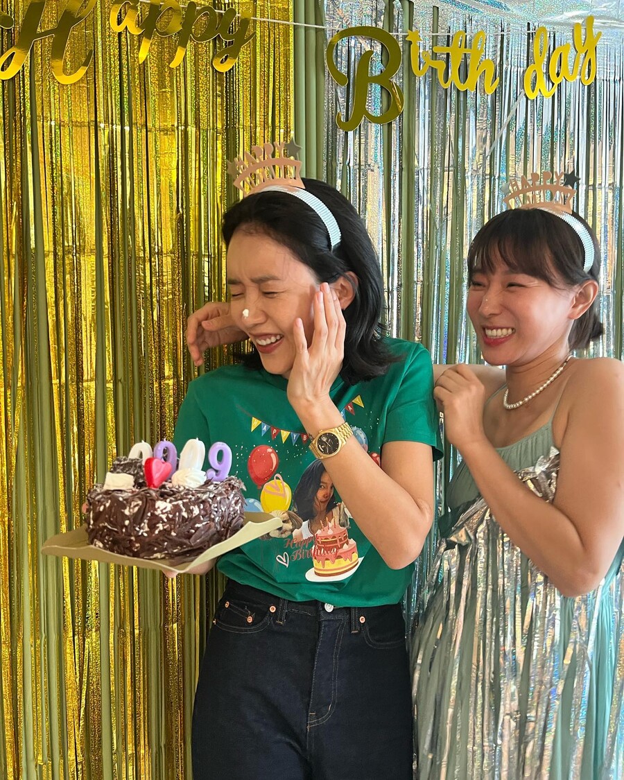▲ 채정안(왼쪽), 이지혜. 출처ㅣ이지혜 인스타그램