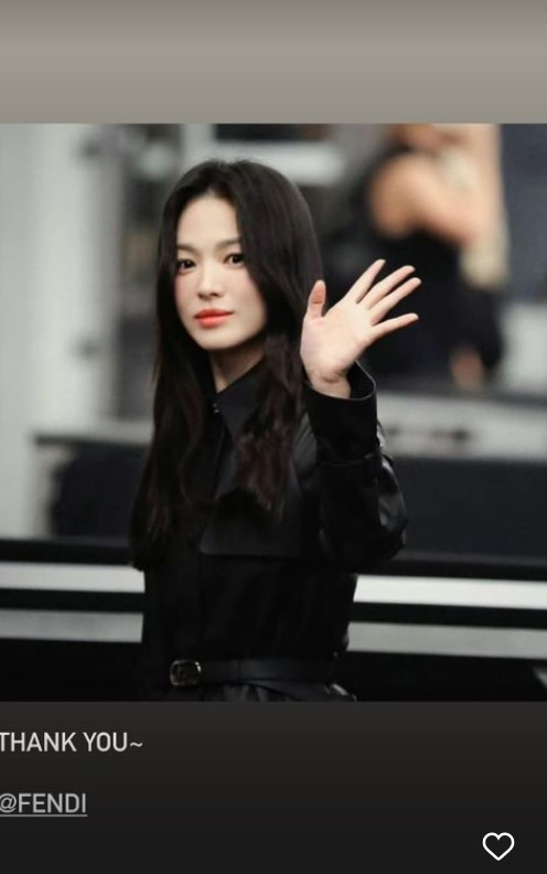 ▲ 배우 송혜교. 출처| 송혜교 인스타그램