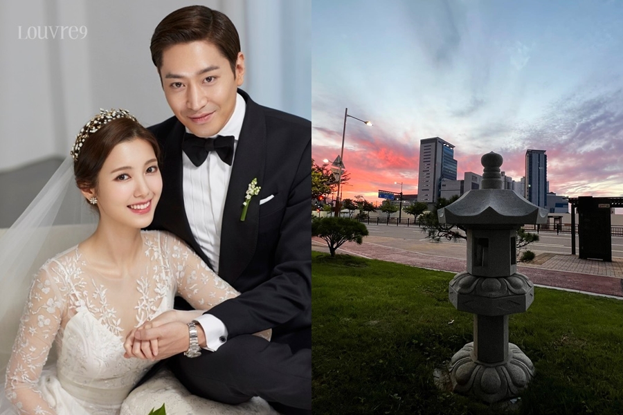 ▲ 나혜미(왼쪽), 에릭 부부. 제공| E&J엔터테인먼트, 에릭 인스타그램