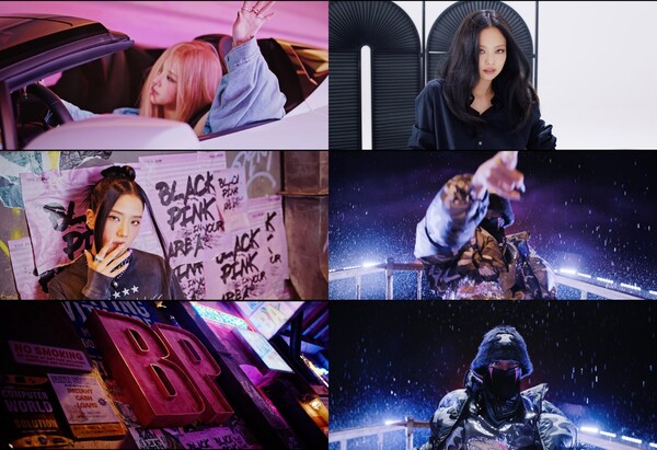▲ 블랙핑크 '셧 다운' 뮤직비디오 티저. 제공|YG엔터테인먼트