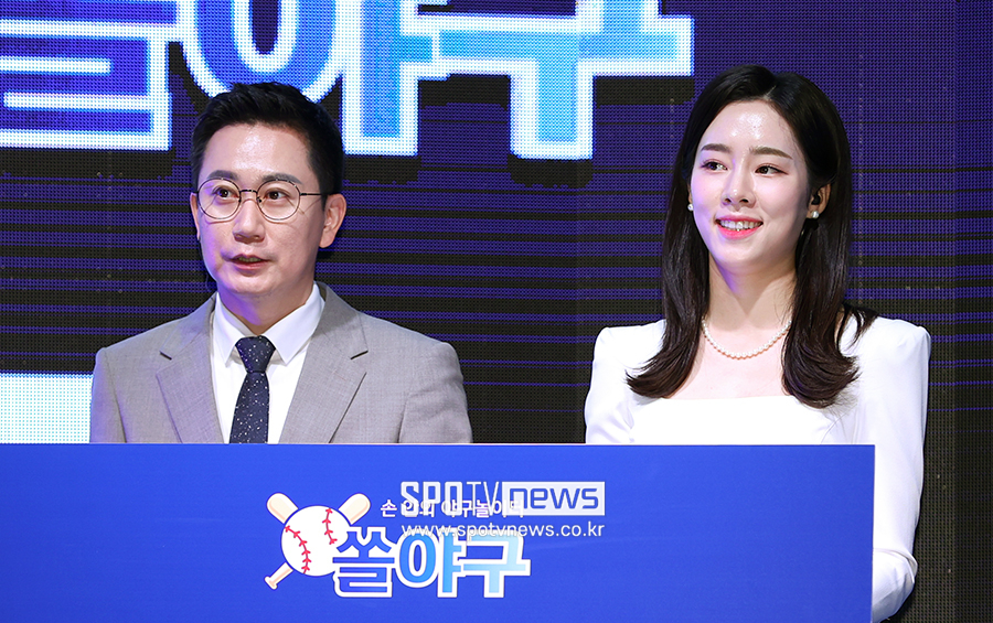 ▲ 김민수 아나운서 노윤주 아나운서 ⓒ곽혜미 기