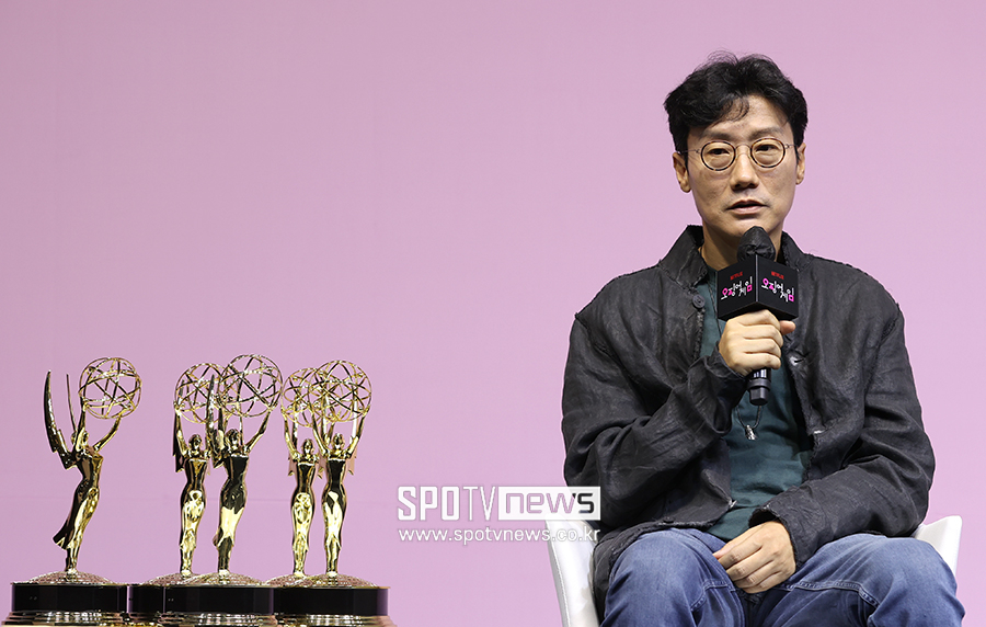 ▲ 황동혁 감독 ⓒ곽혜미 기자
