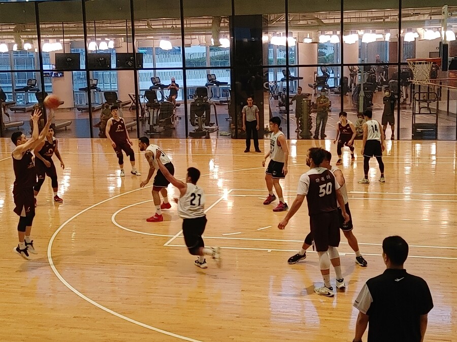 창원 LG, 필리핀 전지훈련 2차전 102-83 압승