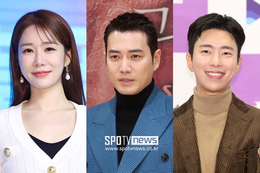 ▲ 왼쪽부터 유인나, 주상욱, 윤현민.  ⓒ곽혜미 기자