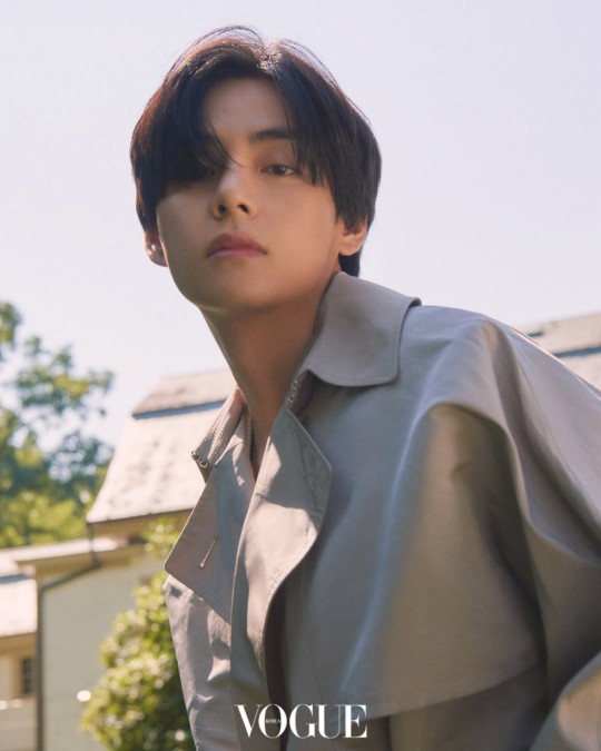 ▲ 방탄소년단 뷔. 제공| 보그코리아