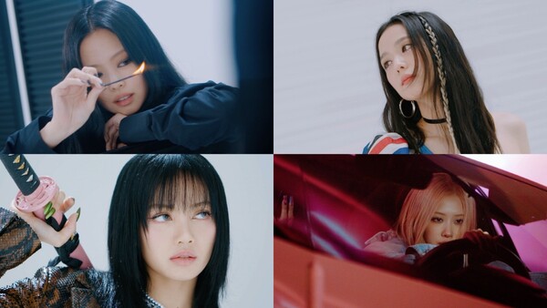 ▲ 블랙핑크 신곡 '셧 다운' 뮤직비디오 메이킹 필름이 21일 공개됐다. 제공|YG엔터테인먼트
