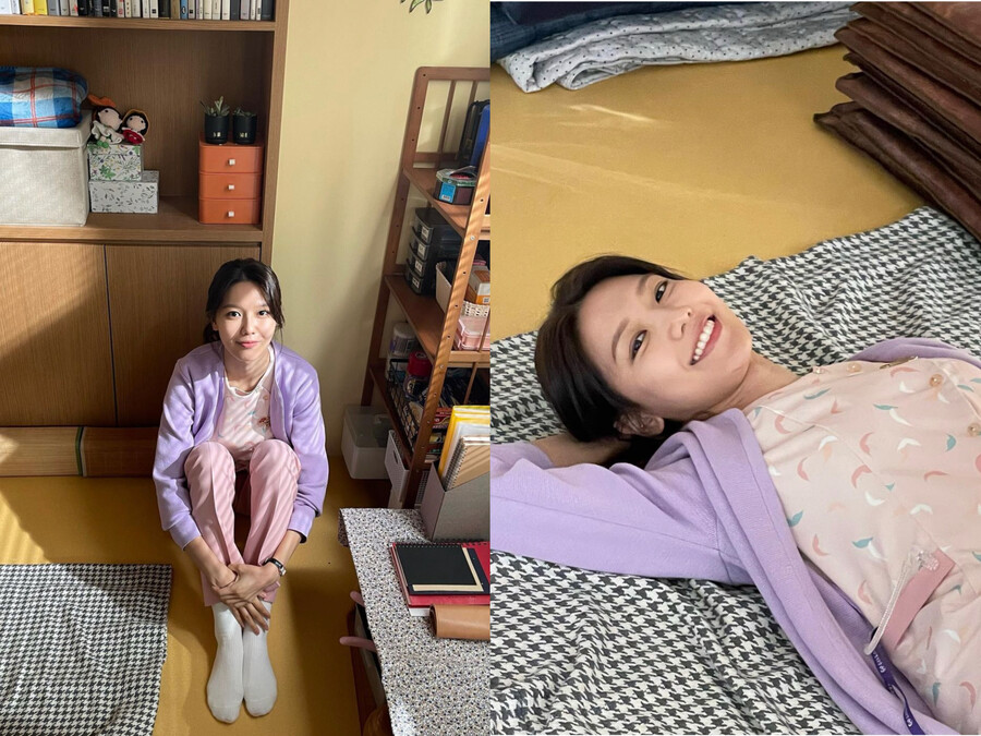 수영,  '정경호♥'도 놀랄 벌러덩…흔들림 없는 완벽 눕방