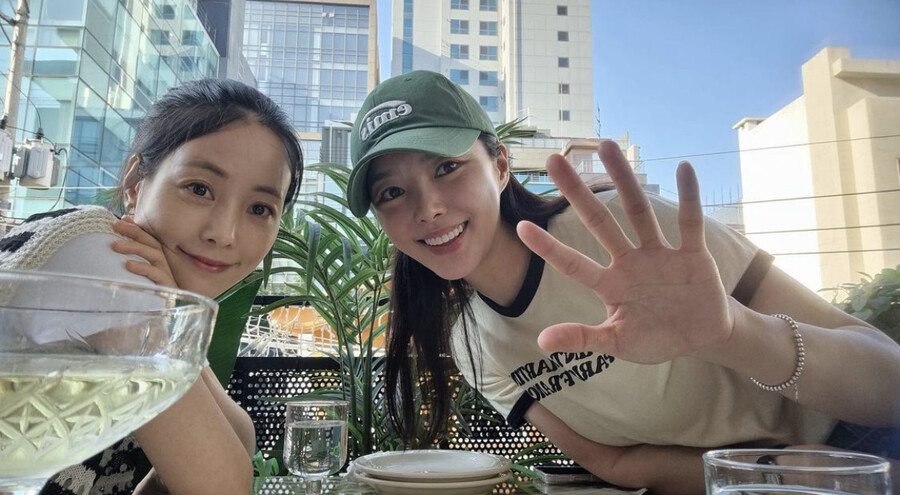 ▲손여은 엄현경, 출처|엄현경 인스타그램