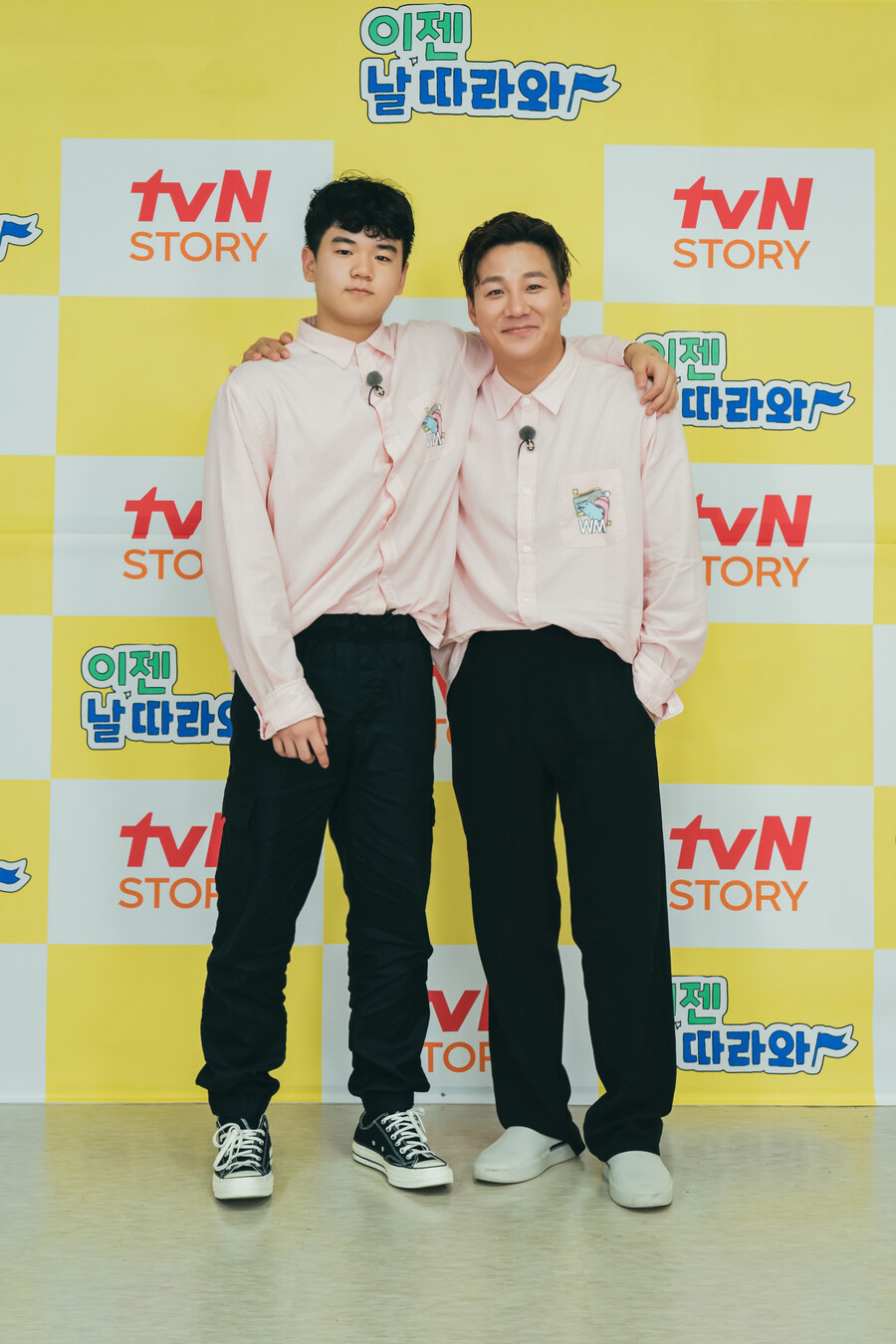 ▲ tvN 스토리 예능 프로그램 '이젠 날 따라와' 윤민수, 윤후 부자. 제공| tvN 스토리