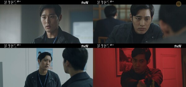 ▲ 24일 방송된 '블라인드'에서 반전을 주는 정체성으로 화제를 모은 윤정혁. 방송화면 캡처