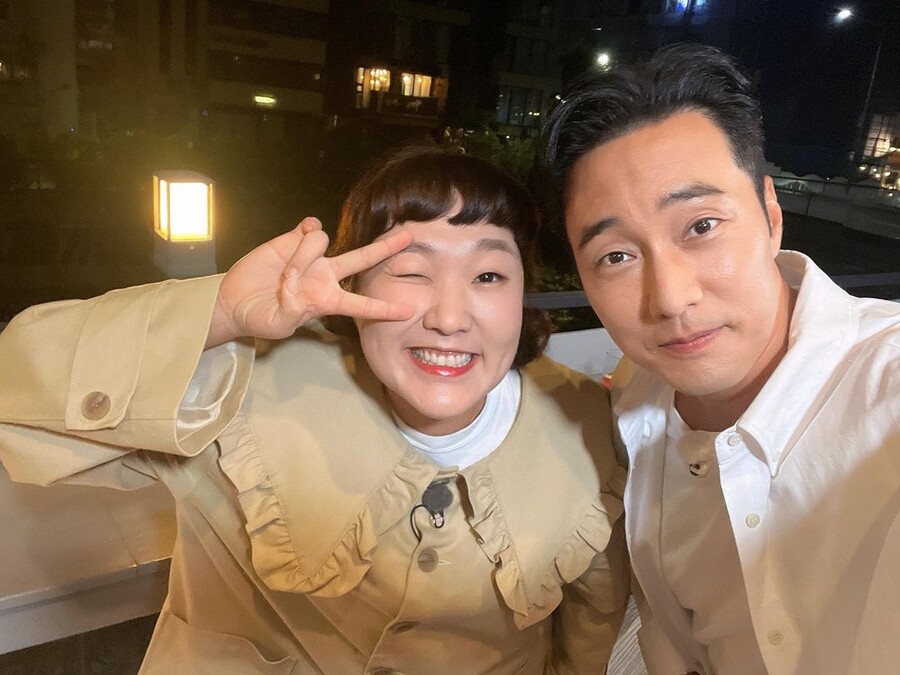 ▲ 이수지와 소지섭. 출처|이수지 인스타그램