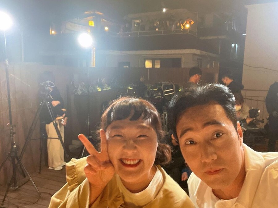 ▲ 이수지와 소지섭. 출처|이수지 인스타그램