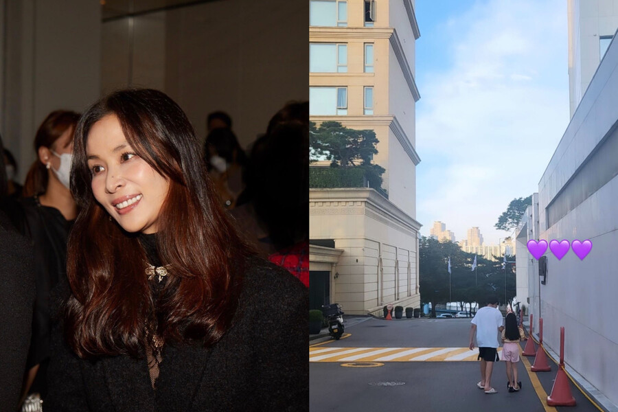 장동건♥고소영, 아들·딸 공개…뒷모습만 봐도 연예인 자녀