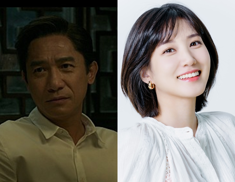 ▲ 양조위(왼쪽), 박은빈. 출처ㅣ샹치와 텐 링즈의 전설 스틸, 나무엑터스
