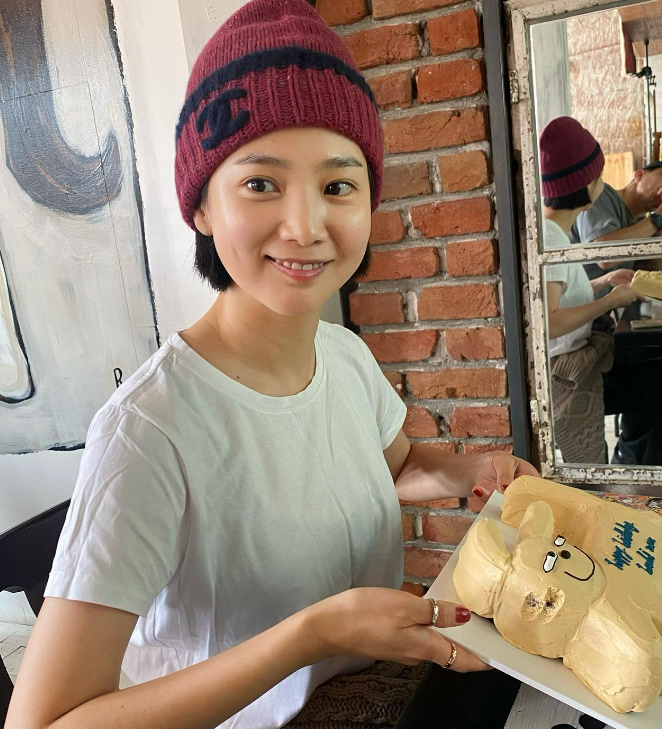 '김무열♥' 윤승아, 이 얼굴이 40세라고?…혼자만 세월 역행