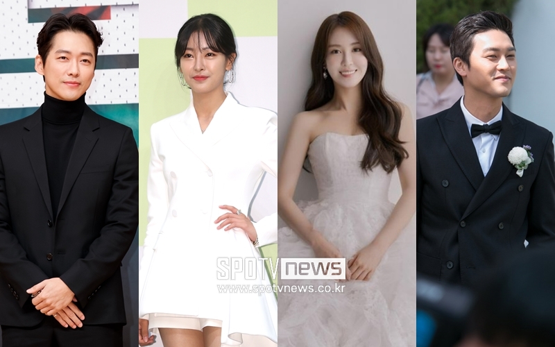 ▲ 남궁민, 고원희, 한서인, 성혁(왼쪽부터). 출처| 스포티비뉴스DB, 한서인 인스타그램, FNC엔터테인먼트