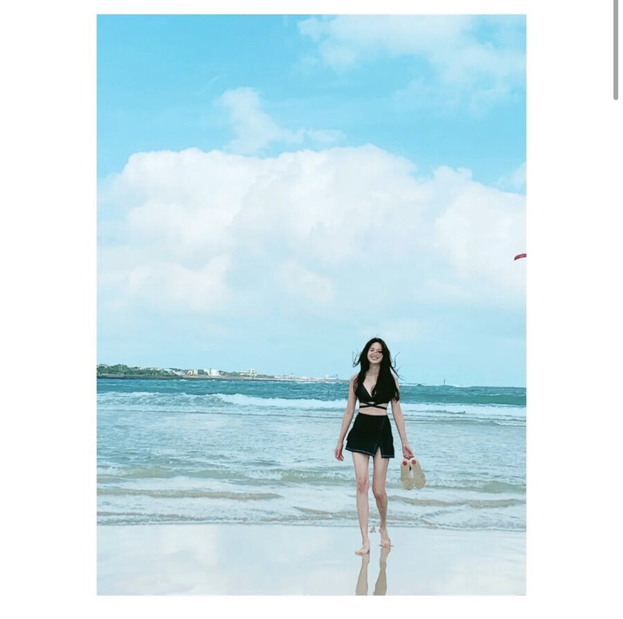 '45세' 정가은, 마라탕‧떡볶이 참았다고 이렇게까지 되나…다리가 젓가락됐네