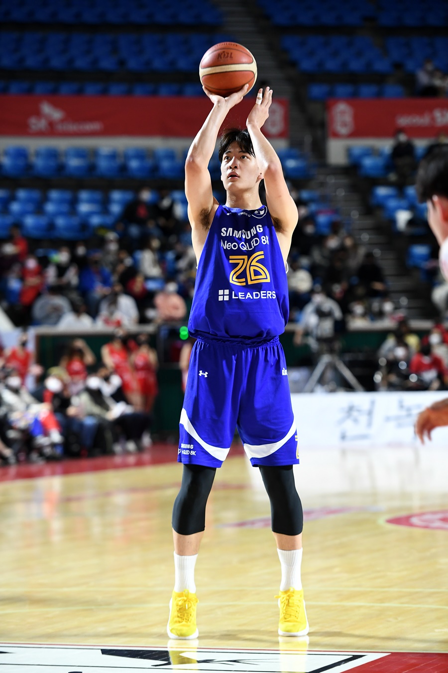 ▲ 슛을 던지고 있는 차민석 ⓒ KBL