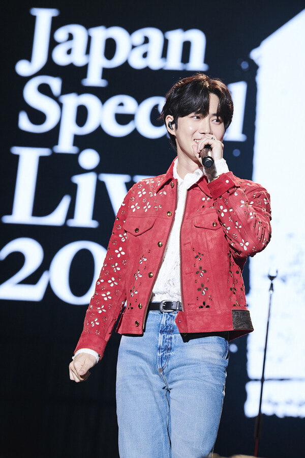 ▲ '수호 저팬 스페셜 라이브 2022' 이벤트를 벌인 엑소 수호. 제공|SM엔터테인먼트