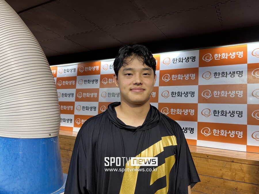 ▲ 한화 이글스 신인 투수 문동주 ⓒ대전, 고유라 기자