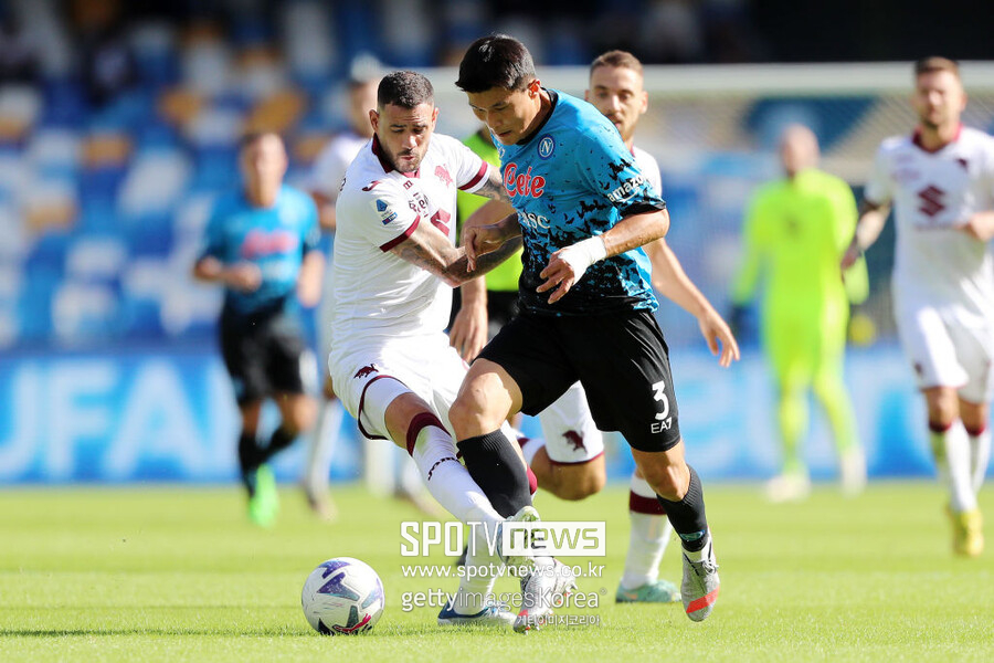 ▲ 9월 A매치 후 토리노전에서도 풀타임 맹활약한 김민재.