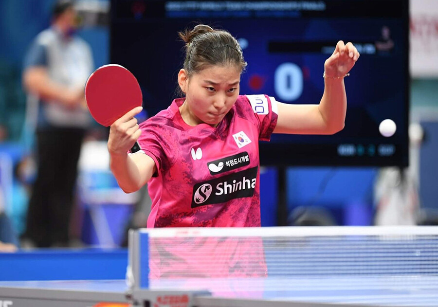 ▲ 윤효빈 ⓒ국제탁구연맹(ITTF)