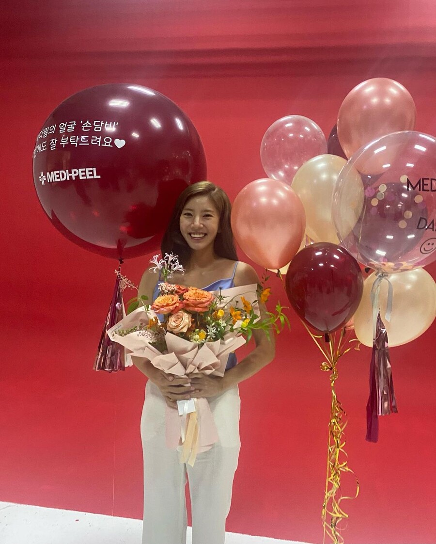 ▲ 손담비. 출처|손담비 인스타그램