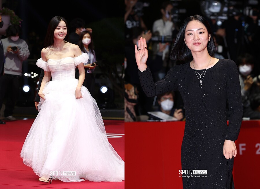파격노출 없어도 후끈했다…눈부신 블랙&화이트[BIFF 레드카펫 결산]