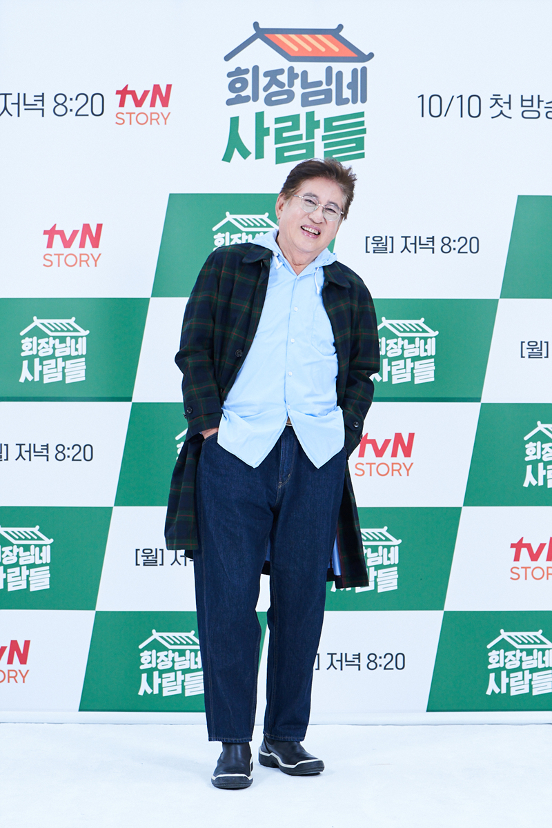 ▲ tvN스토리 새 예능프로그램 '회장님네 사람들' 배우 김용건. 제공| tvN 스토리