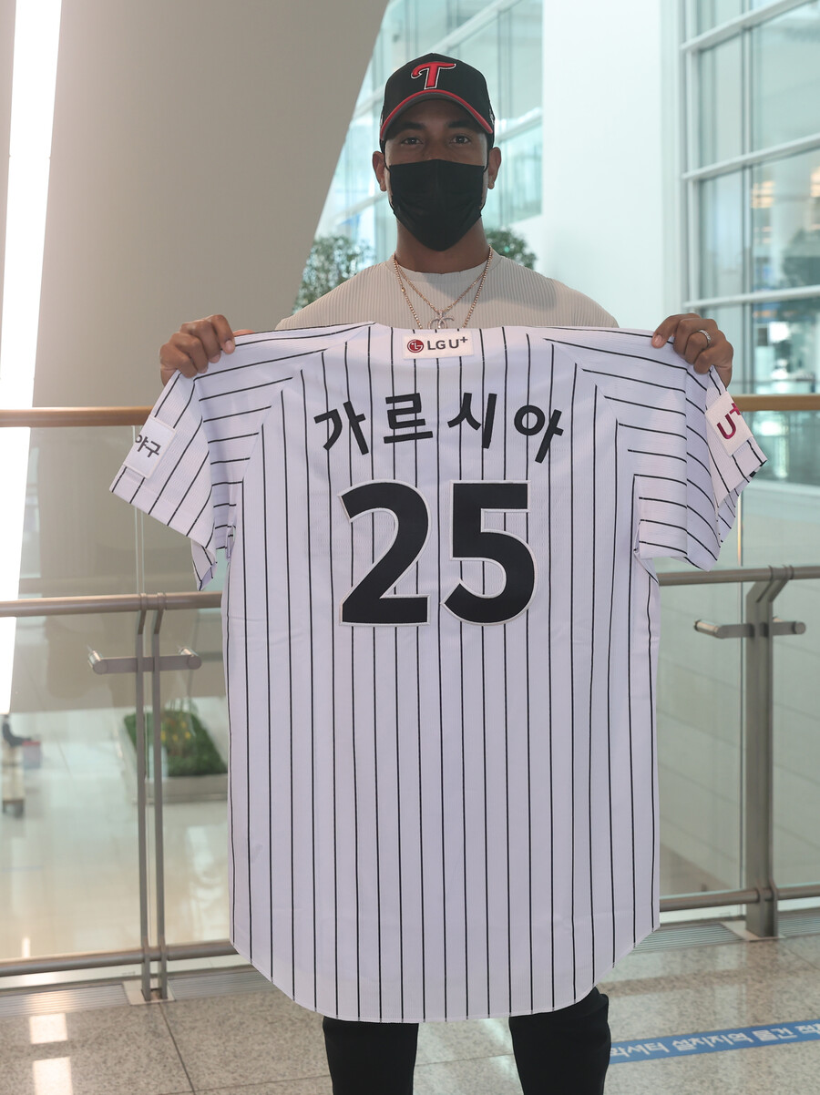▲ LG 로벨 가르시아 ⓒ LG 트윈스