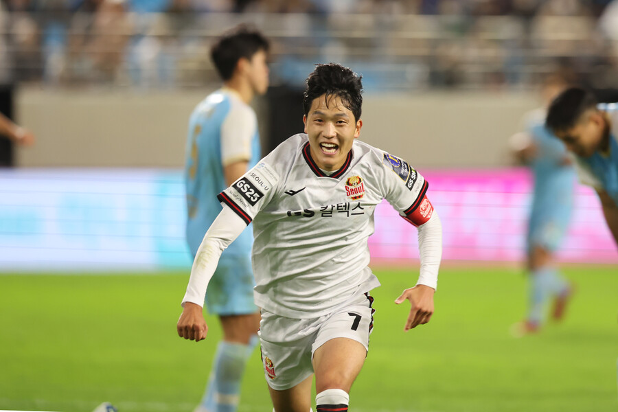 ▲ FC서울 주장 나상호는 대구FC와의 FA컵 4강전에서 극장골을 터뜨렸다.  ⓒFC서울