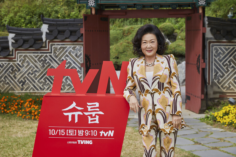 ▲ tvN 새 토일드라마 '슈룹' 배우 김해숙. 제공| tvN