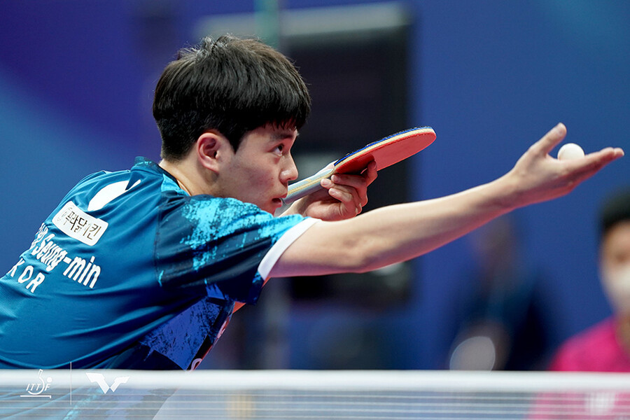 ▲ 조승민 ⓒITTF