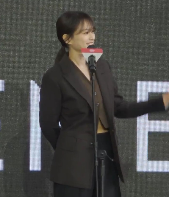 ▲ 천우희. 출처ㅣ네이버나우 생중계 캡처