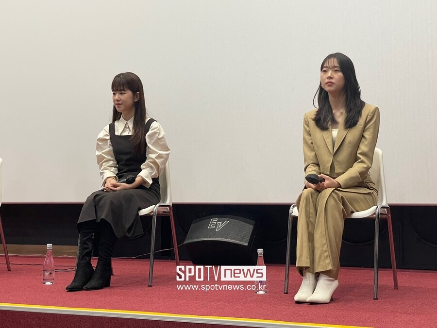 ▲ 박혜수(왼쪽), 김시은.  ⓒ강효진 기자