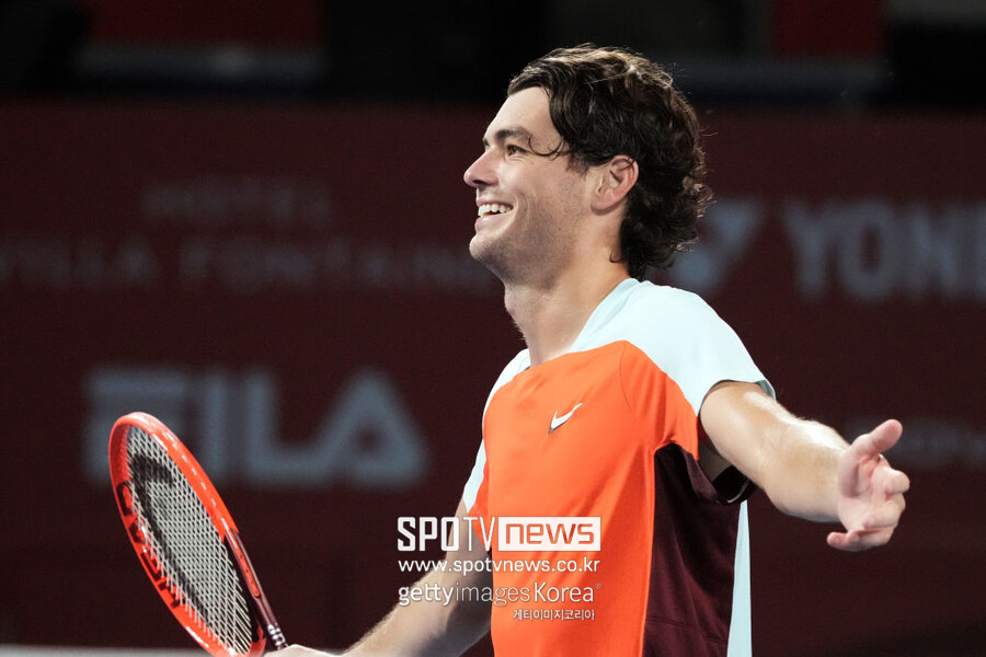▲ 2022 ATP 투어 일본 오픈에서 우승한 테일러 프리츠
