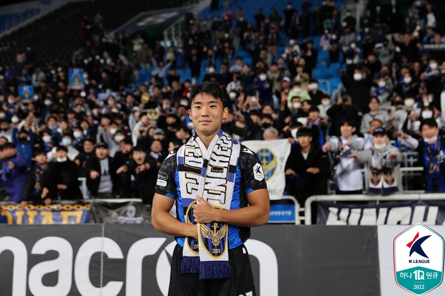 ▲ 홍시후(인천유나이티드)가 오랜 침묵을 깼다. ⓒ한국프로축구연맹