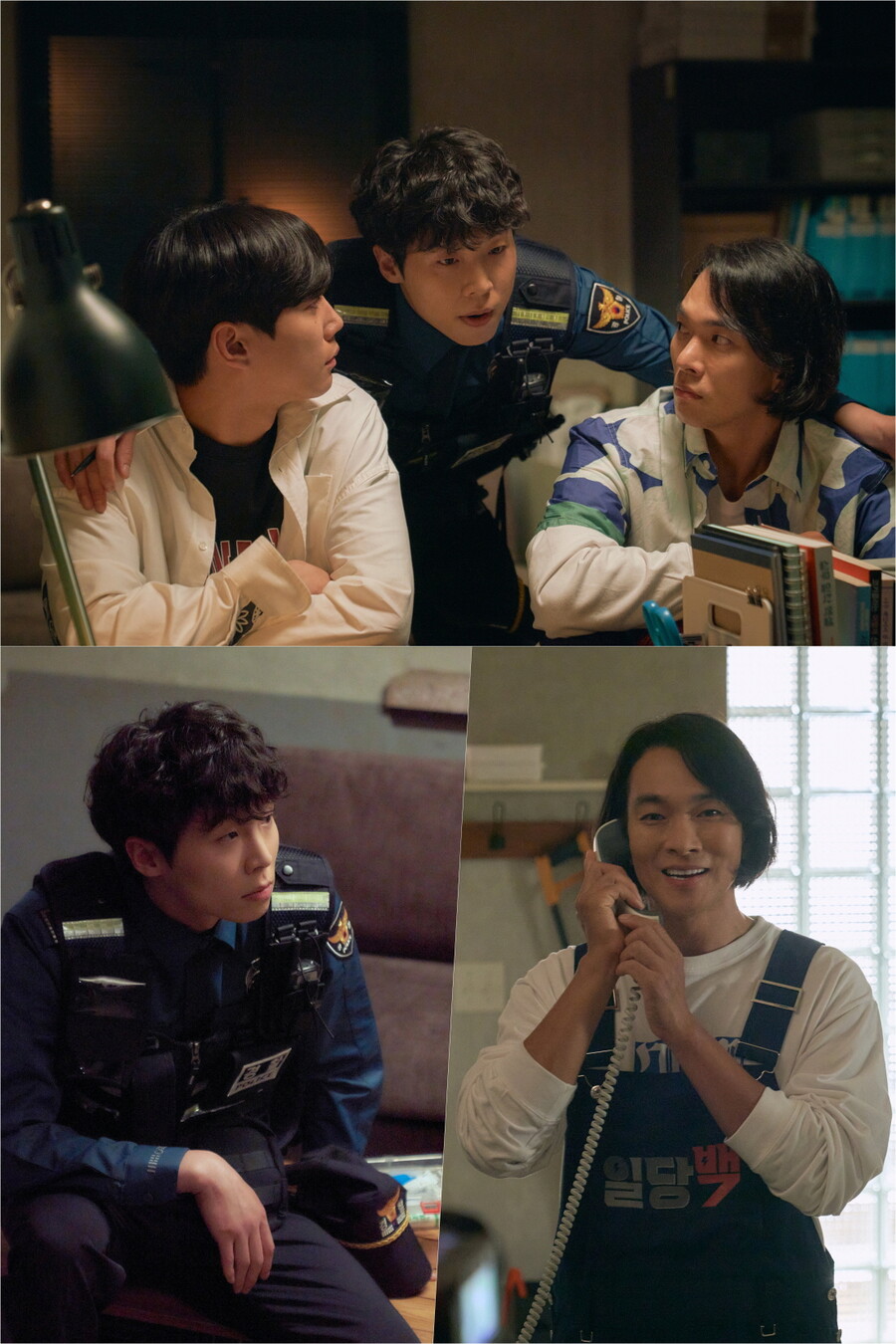 '일당백집사' 이준영·이규한·송덕호, 우당탕 케미의 동네 히어로 활약