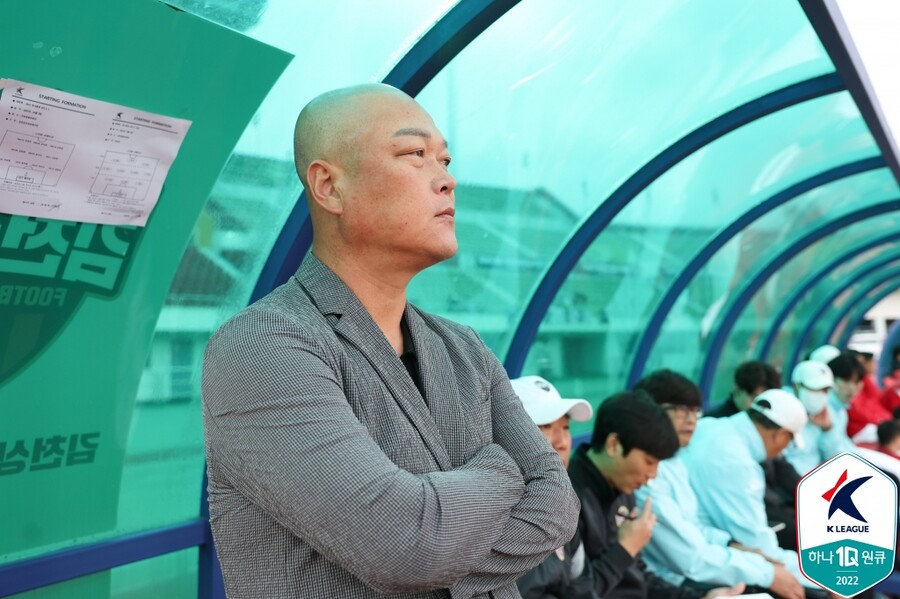 ▲ 김태완 감독. ⓒ한국프로축구연맹