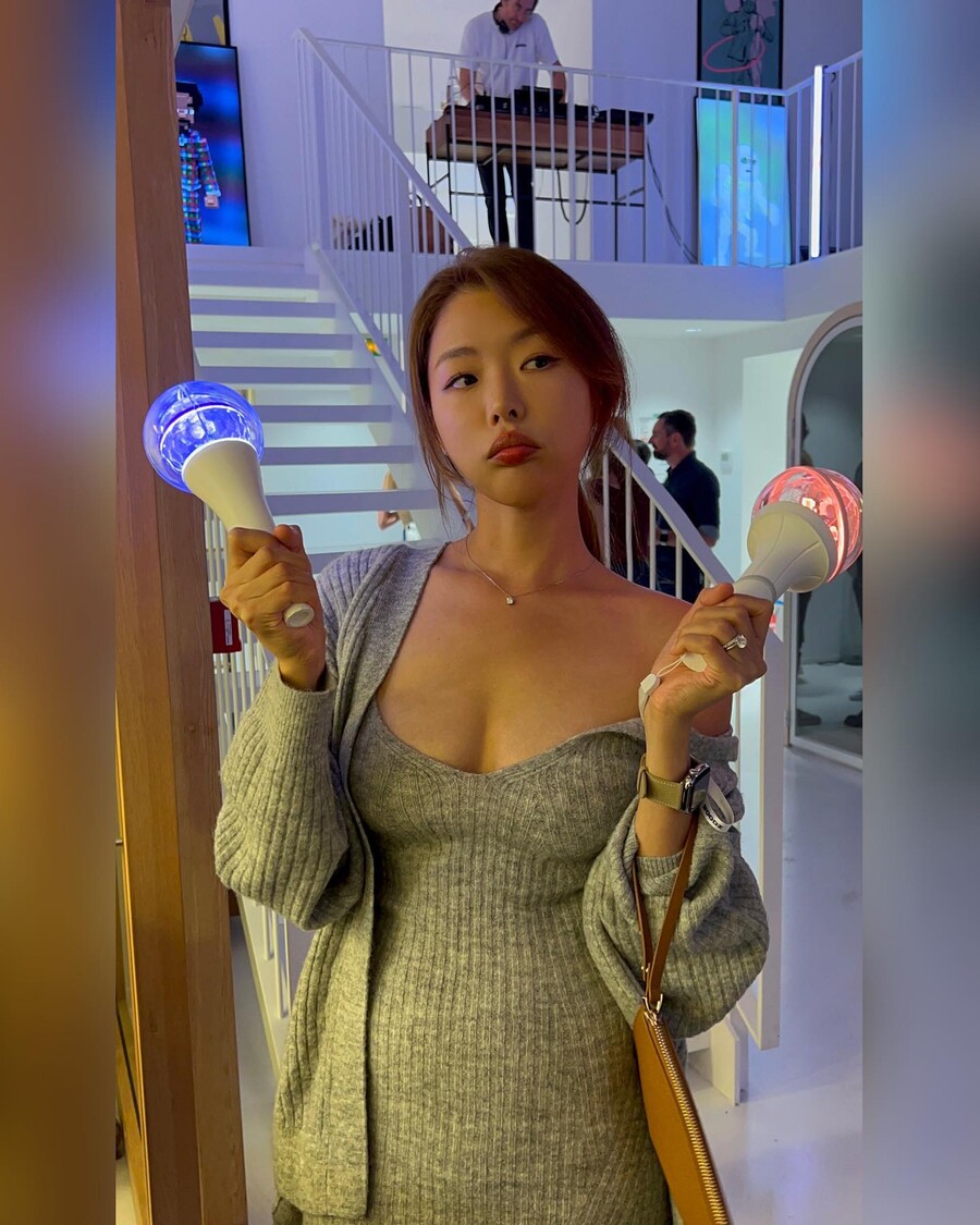 '사업가♥' 김그림, 흘러내린 어깨끈…대형사고 일보직전 '아찔'