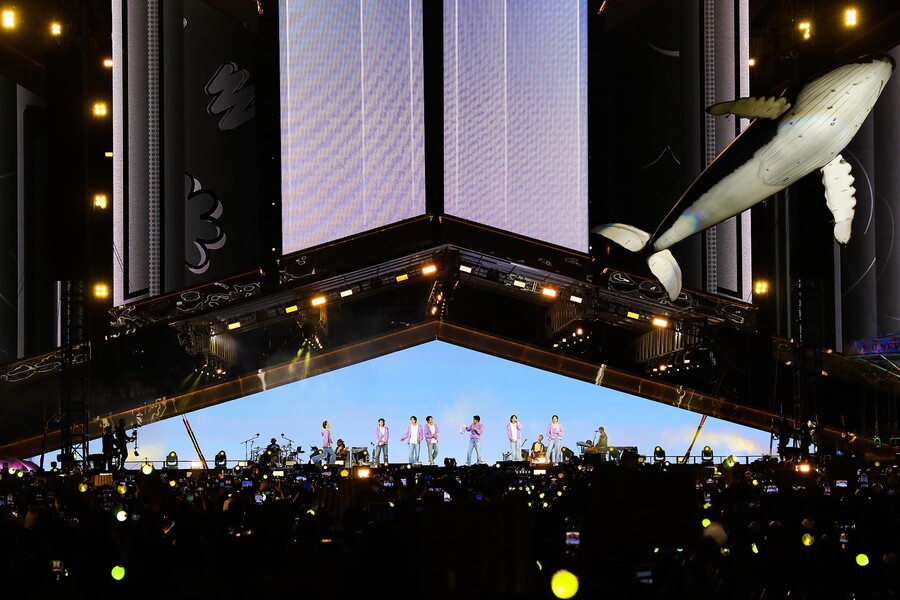▲ 2030 부산세계박람회 유치 기원 콘서트 ‘BTS 'Yet To Come' in BUSAN’. 제공|하이브