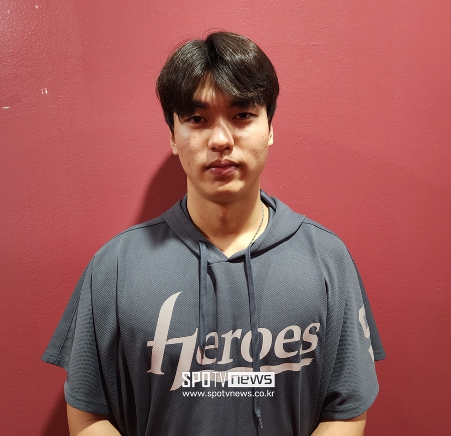 ▲ 키움 히어로즈 내야수 신준우. ⓒ고척, 박정현 기자
