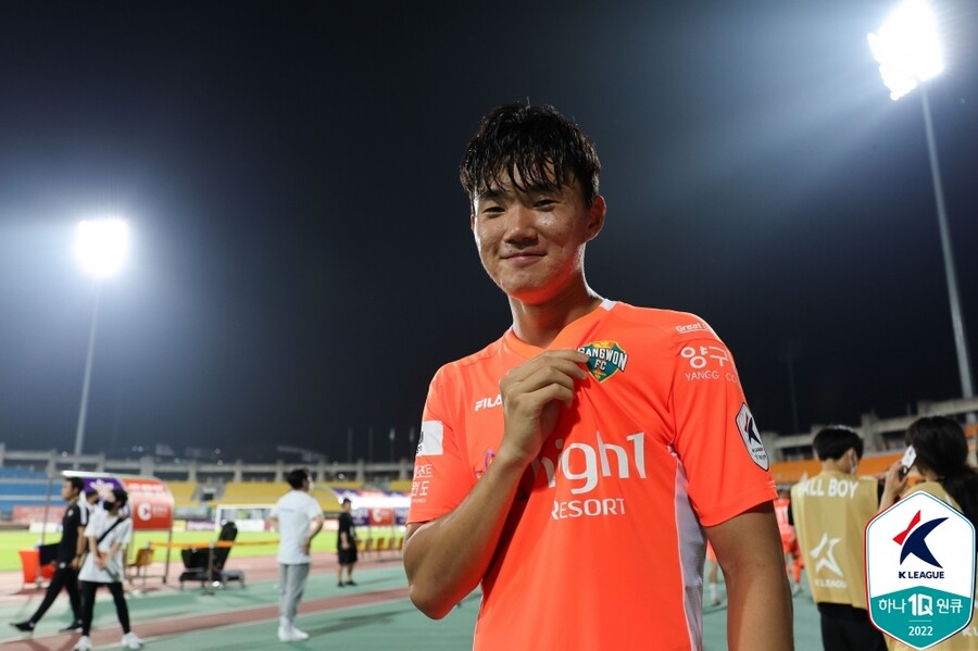 ▲ 강원FC 공격수 양현준 ⓒ한국프로축구연맹