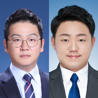▲ 유병민 SBS 기자(왼쪽)-이정인 한국스포츠경제 기자 ⓒ한국야구기자회